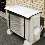 Ac Outdoor Unit Protector Heat Insulation Sunlight Shade Protector from Dust With Adjustable Buckle Rain Cover Air Conditioner Cover (35 inches)