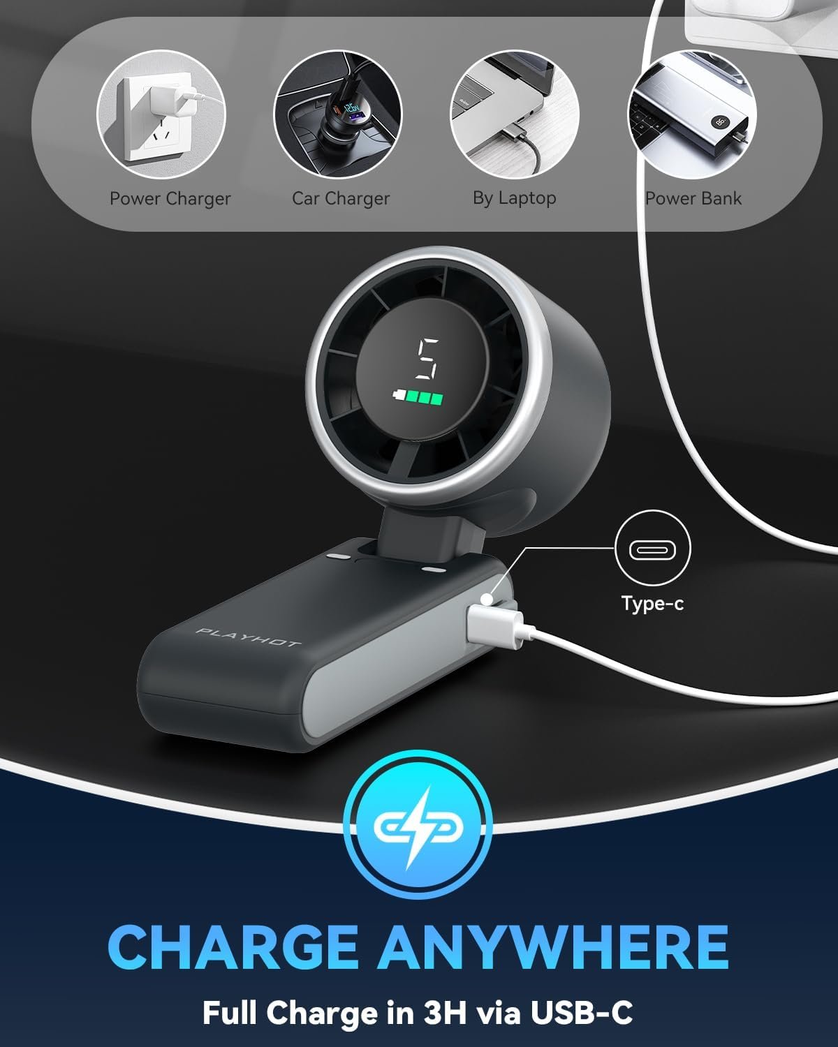 Portable turbo fan 6