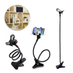 Mobile Phone Stand Holder Flexible and Power Full Grip - 360 Degree Rotating Mobile Stand Bedside Able Lazy Snake Mobile Phone Holder - Random Color