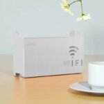 WiFi Router Shelf & Cable Organizer – Wall-Mount ABS Plastic Storage Box for Routers, Power Strips & Cables (Random Colors)